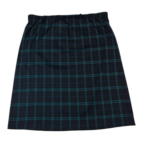 Cape Cod Sportswear Dresses & Skirts - Vintage Cape Cod Sportswear Plaid Skirt Large Dark Academia Preppy Classic